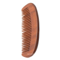 Wholesale Promotional Hair Comb Natural Peach Wood Beard Comb Customized Logo for Salon Travel